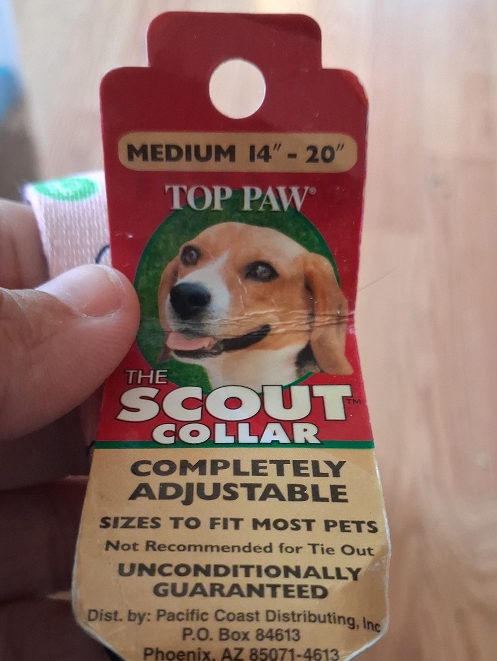 NWT The Scout Collar Adjustable Medium 14"-20"